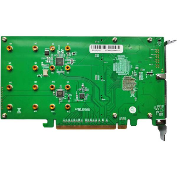 HighPoint PCIe 4.0 x16 4-Channel M.2 NVMe RAID Controller 6